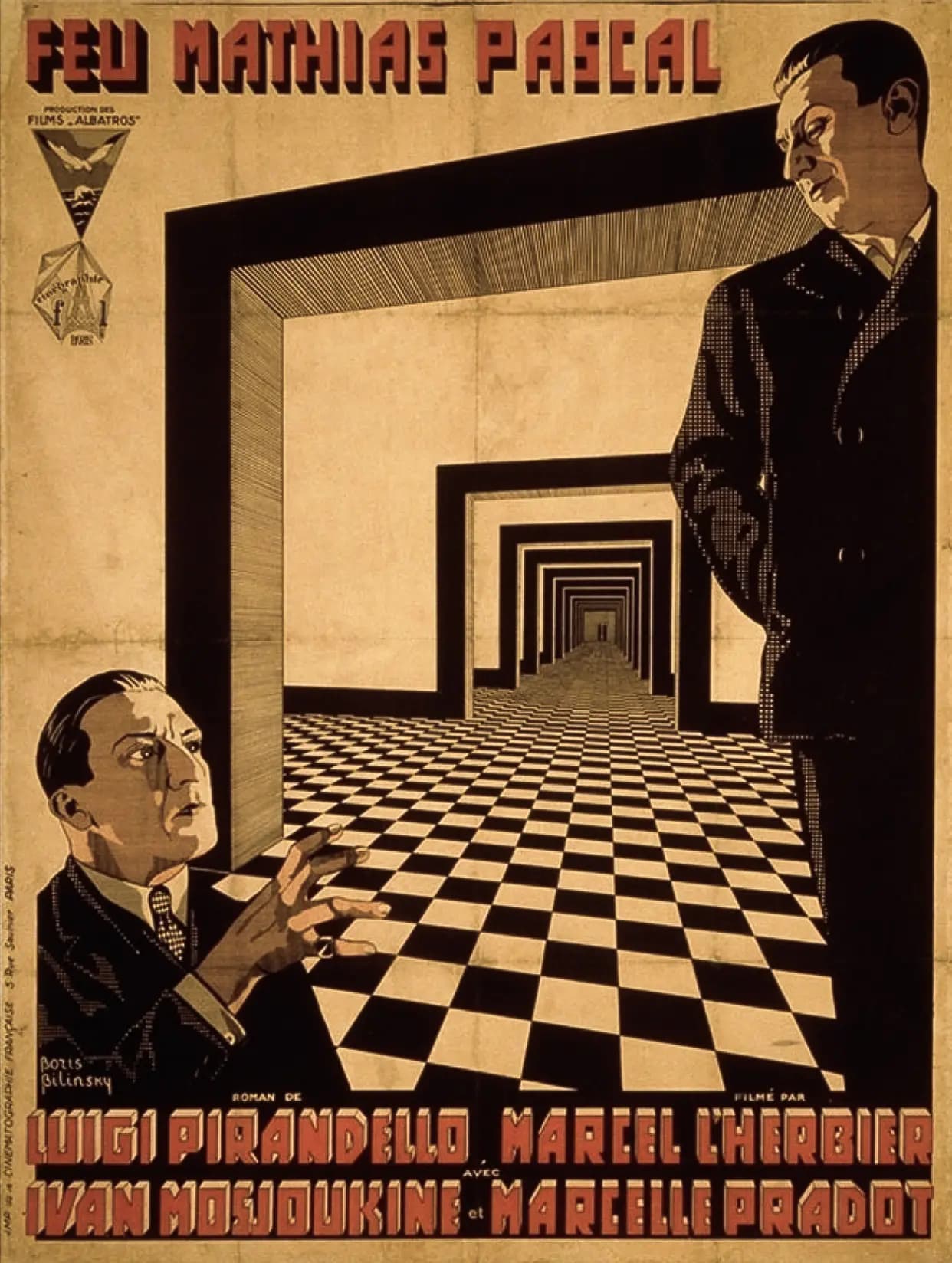 The Late Mathias Pascal (1925) film backdrop