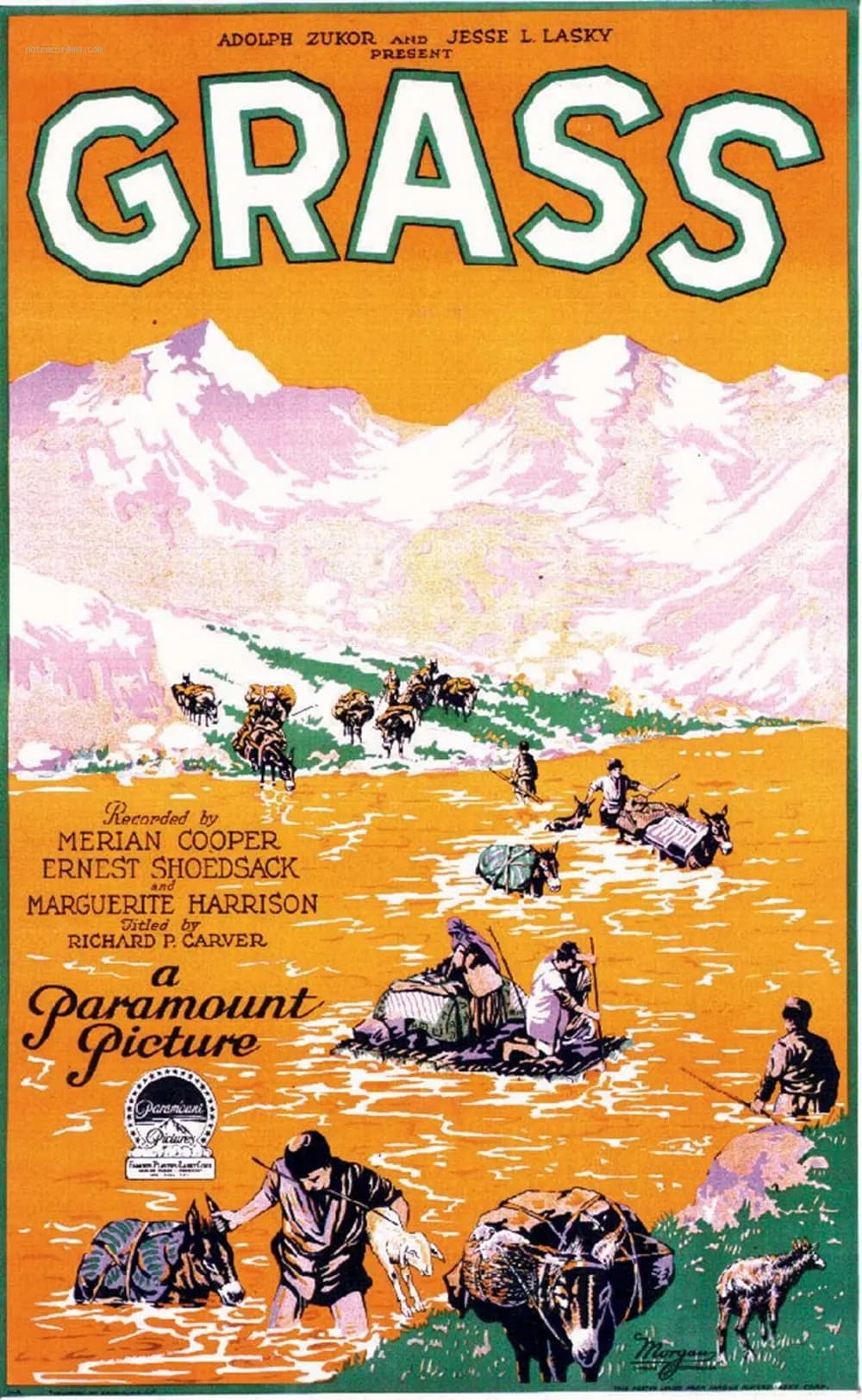 Grass: A Nation's Battle for Life (1925) film backdrop