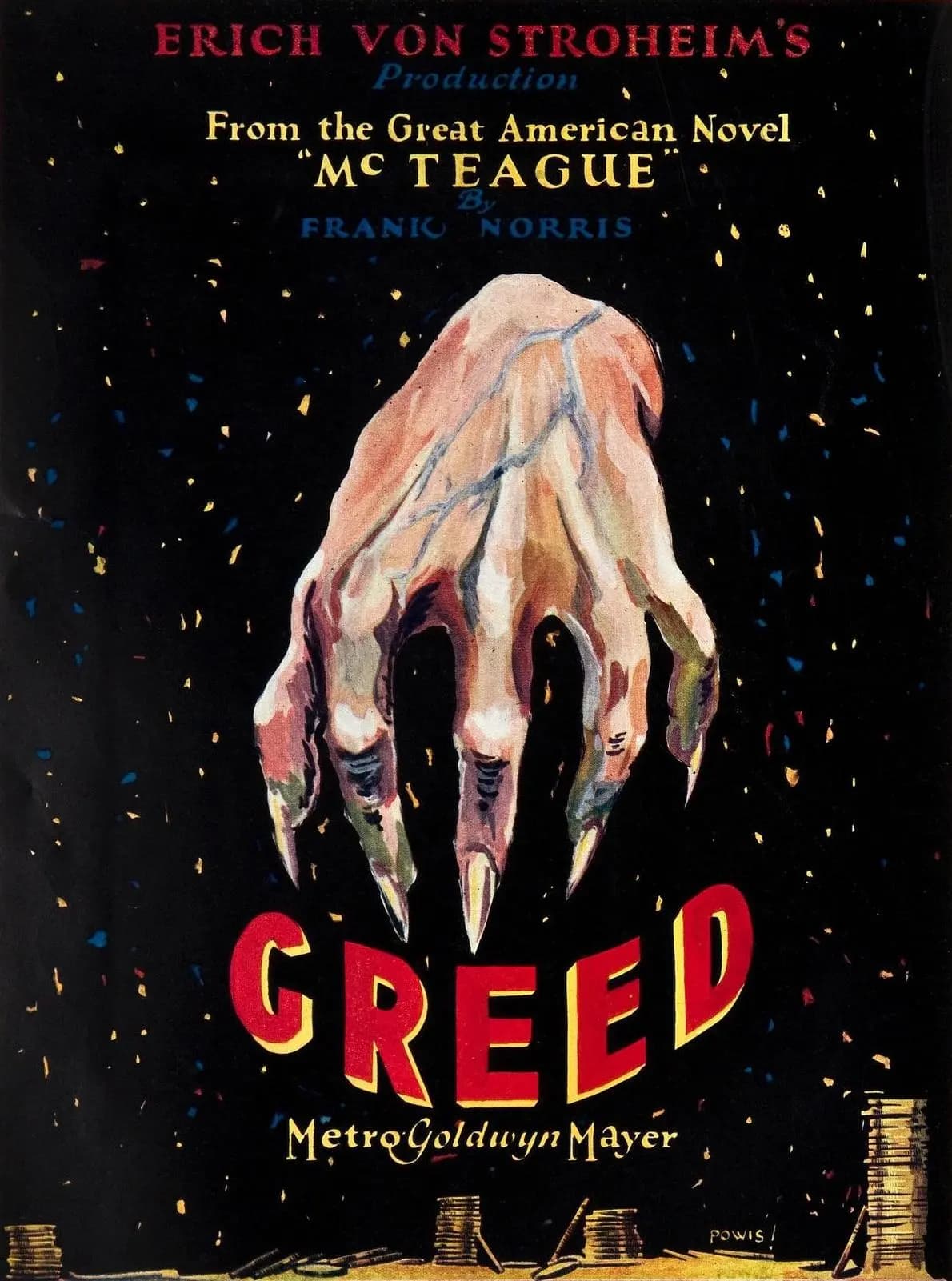 Greed (1924) film backdrop