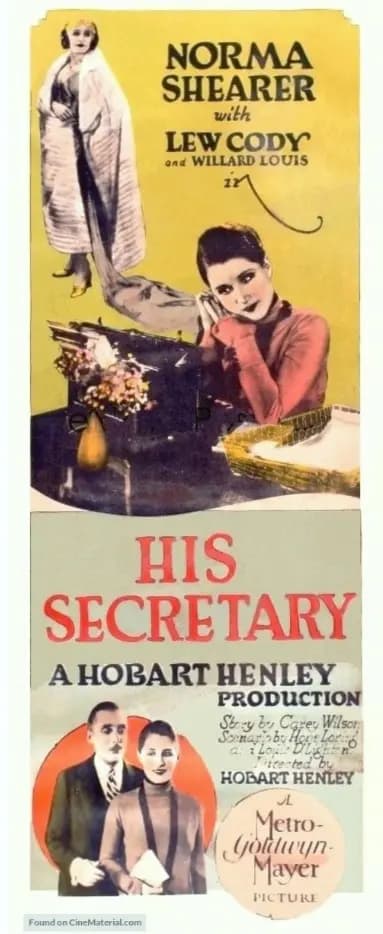 His Secretary poster