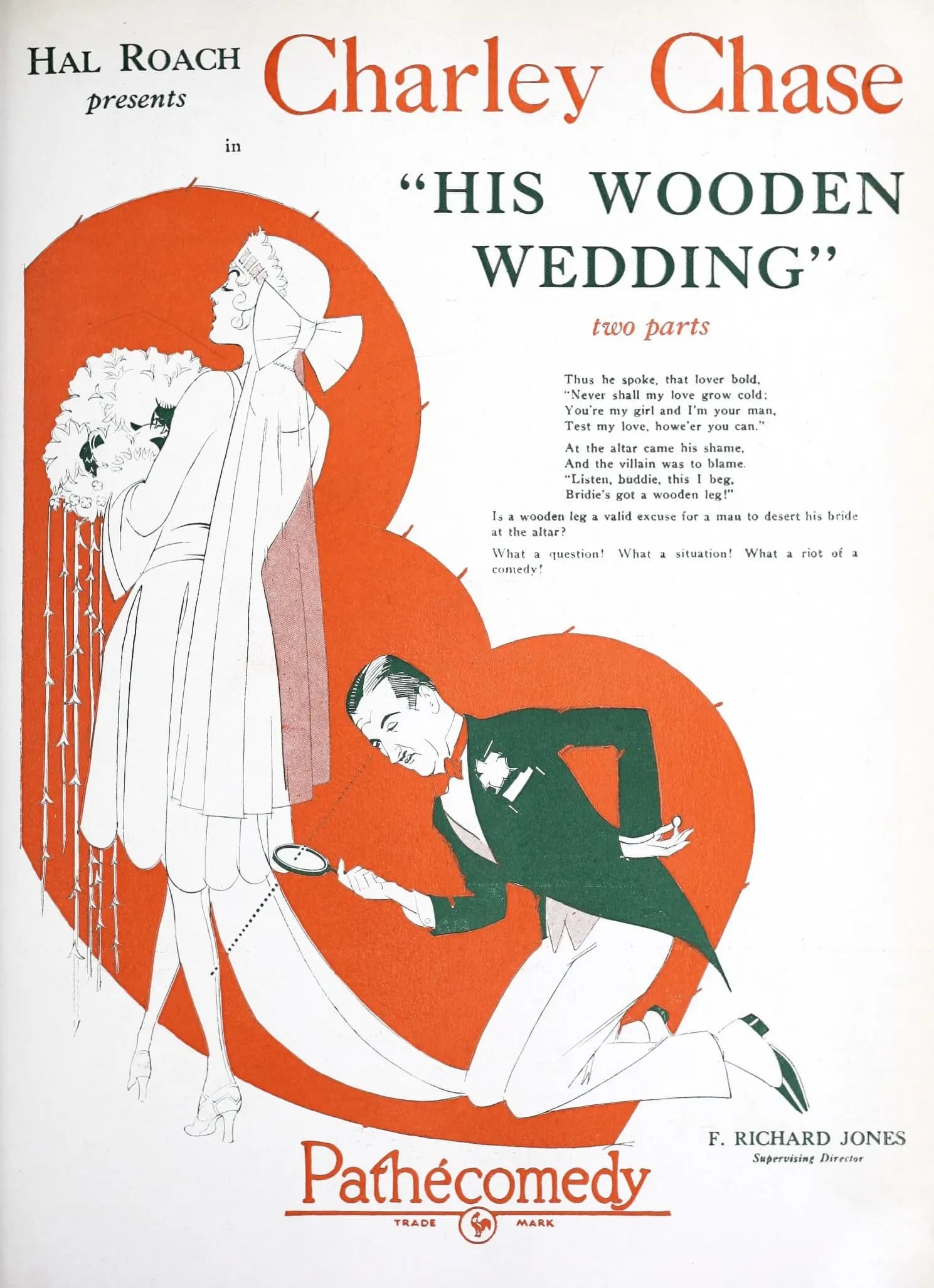 His Wooden Wedding (1925) film backdrop