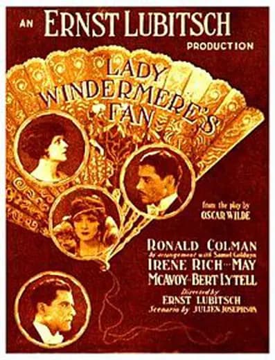 Lady Windermere's Fan poster