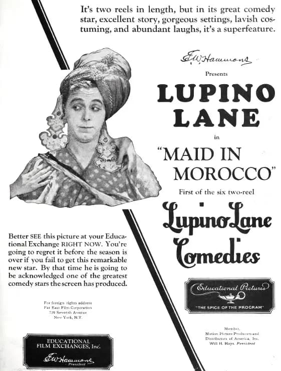 Maid in Morocco (1925) film backdrop