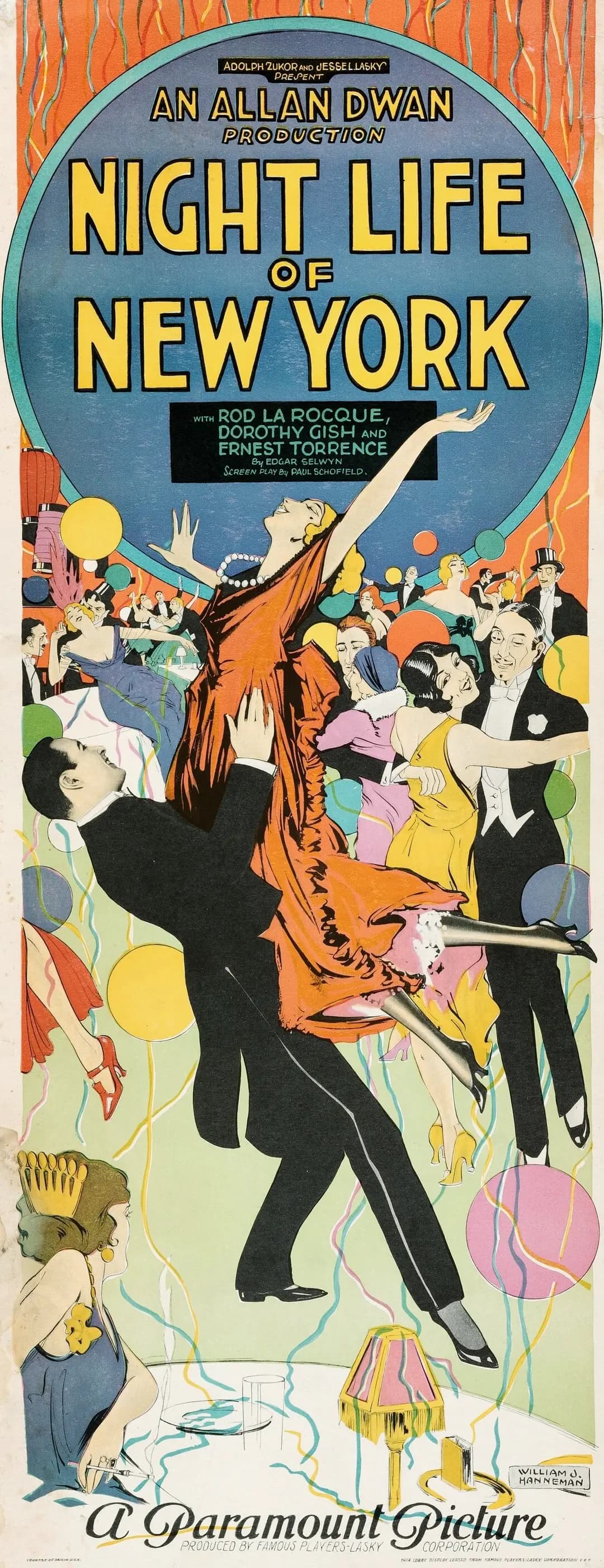 Night Life of New York (1925) film backdrop