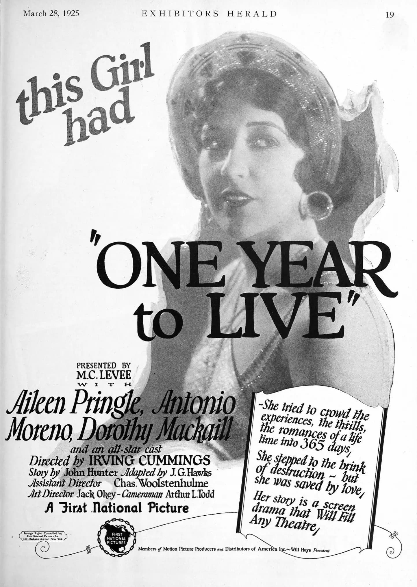 One Year to Live