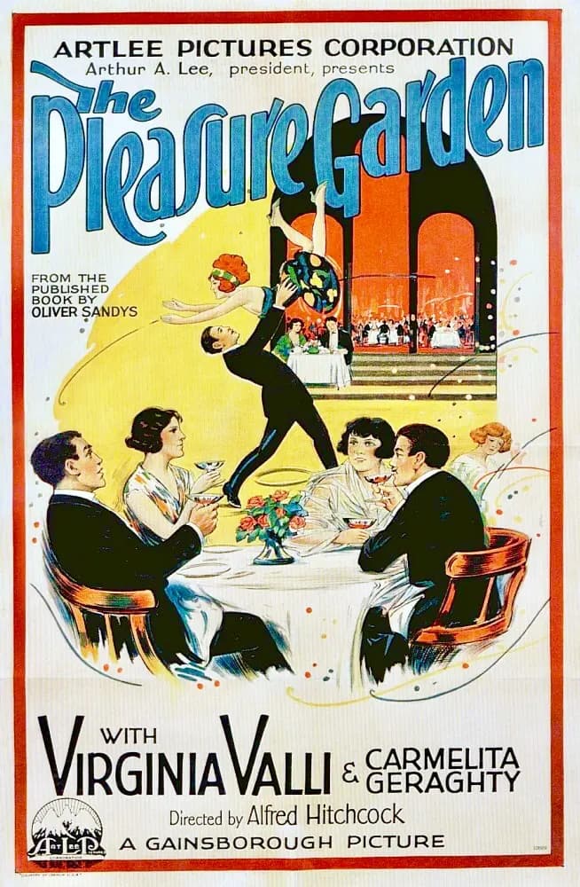 The Pleasure Garden poster