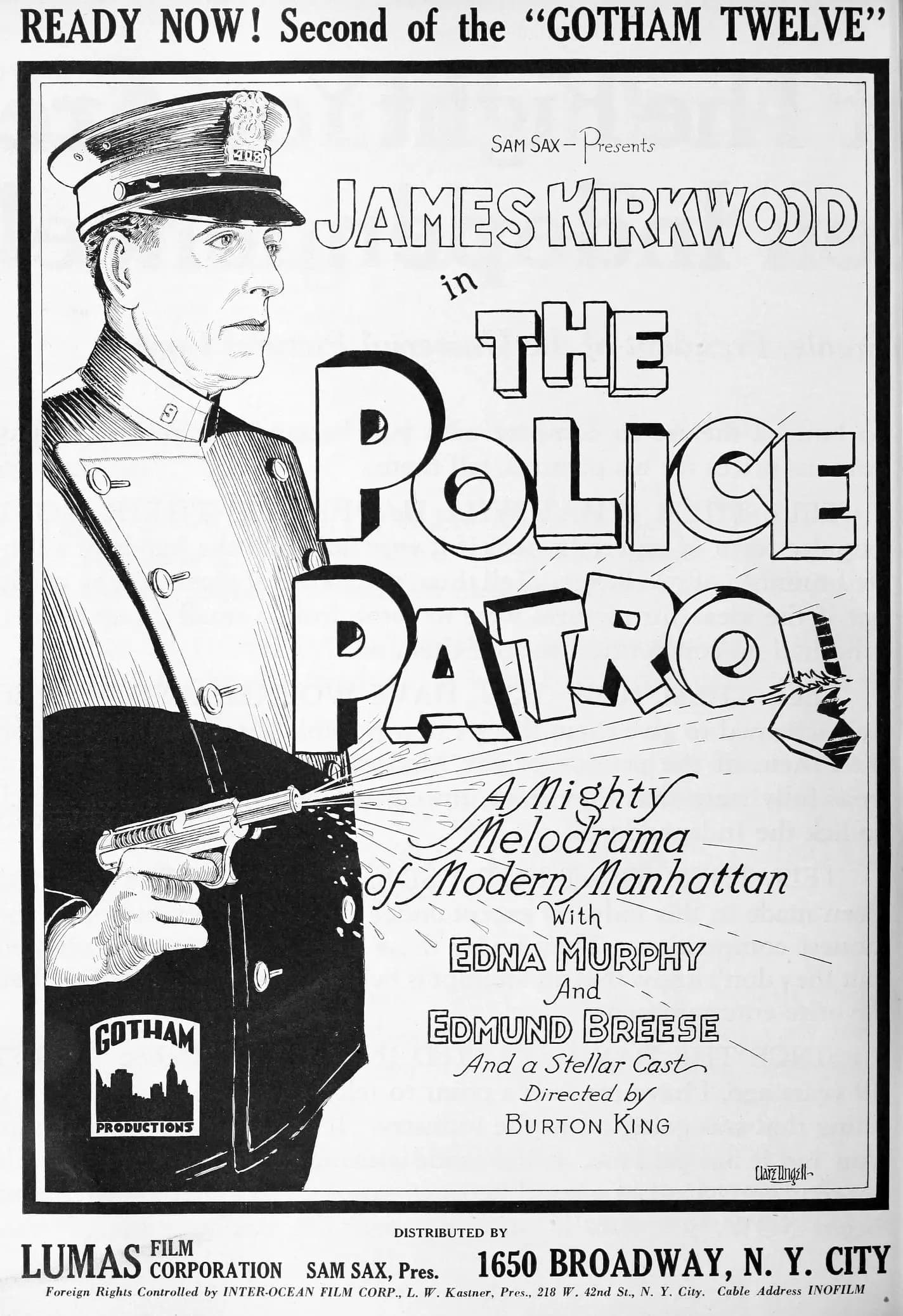 The Police Patrol (1925) film backdrop