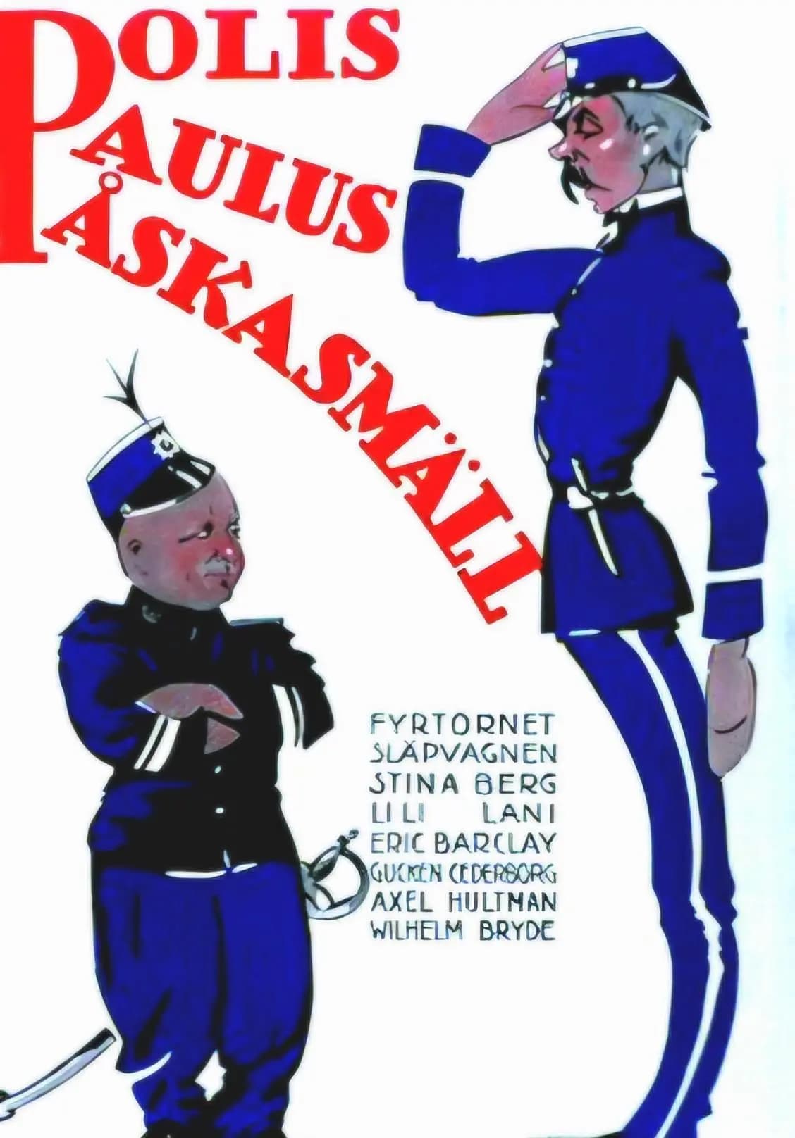 Polis Paulus' påskasmäll poster