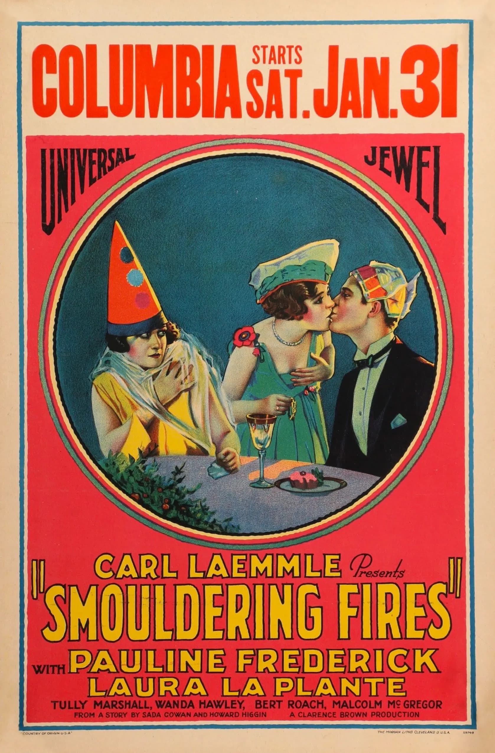 Smouldering Fires poster