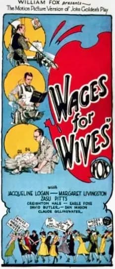 Wages for Wives poster