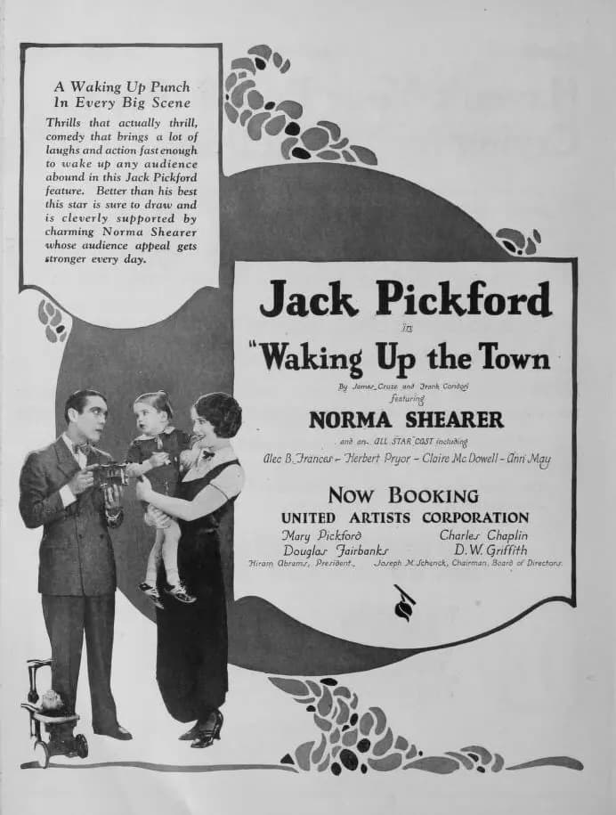 Waking Up the Town (1925) film backdrop