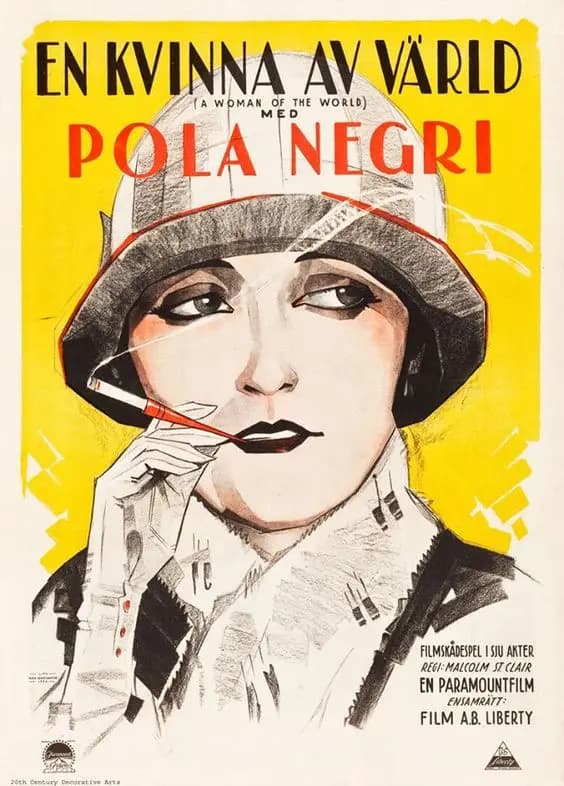 A Woman of the World poster