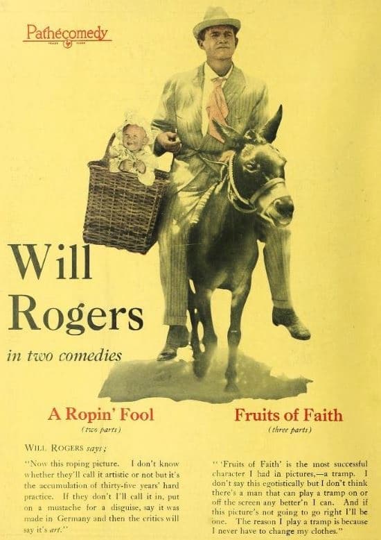 The Ropin' Fool poster