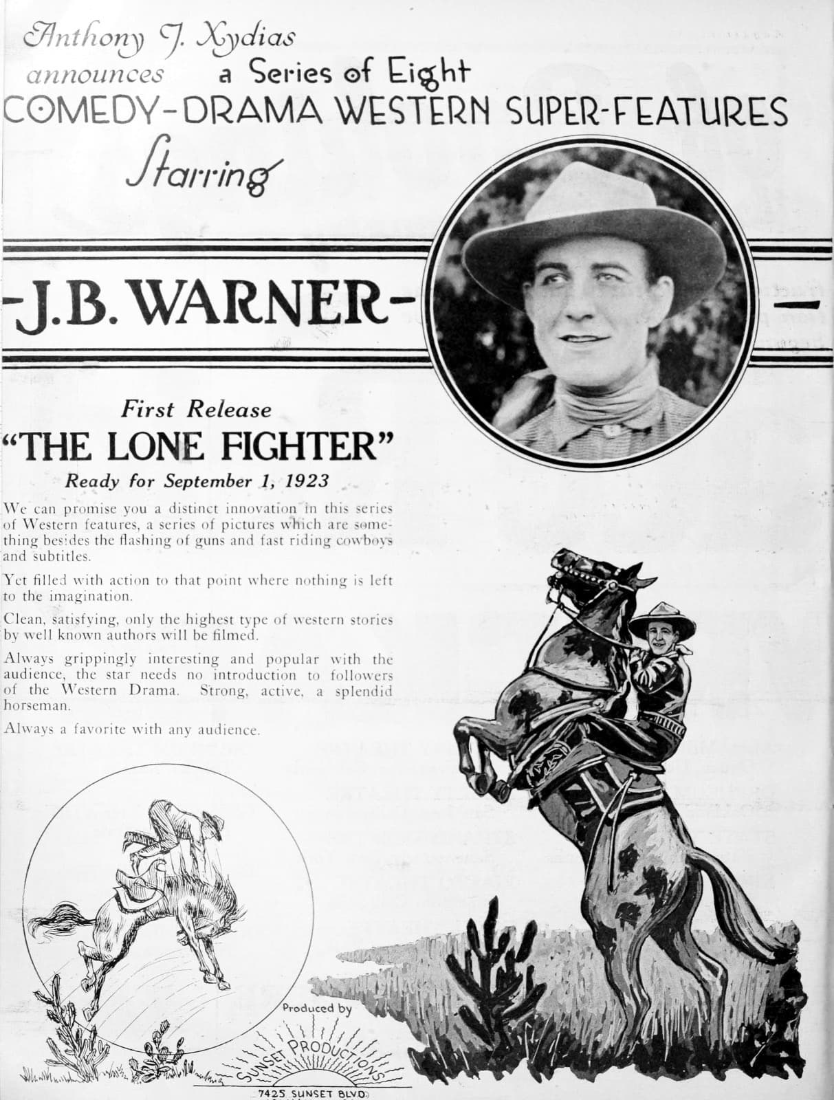 Lone Fighter poster – Cult Cinema