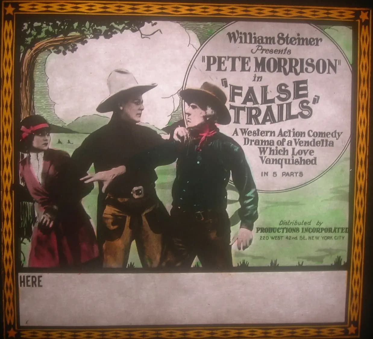 False Trails (1924) film backdrop