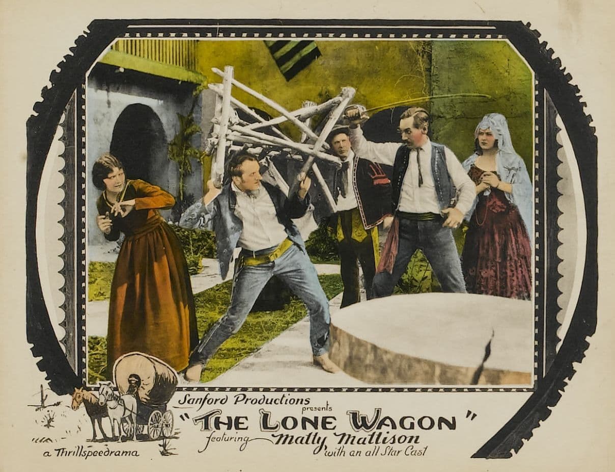 The Lone Wagon poster