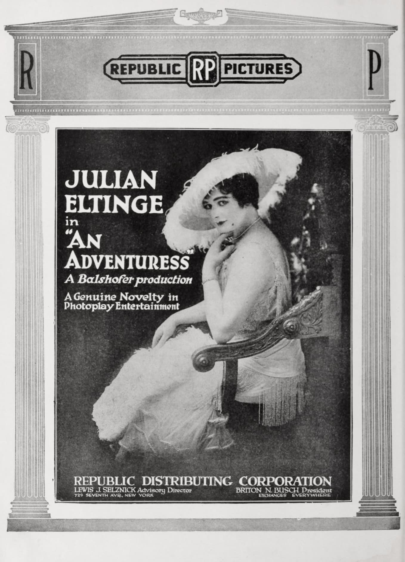 An Adventuress poster – Cult Cinema