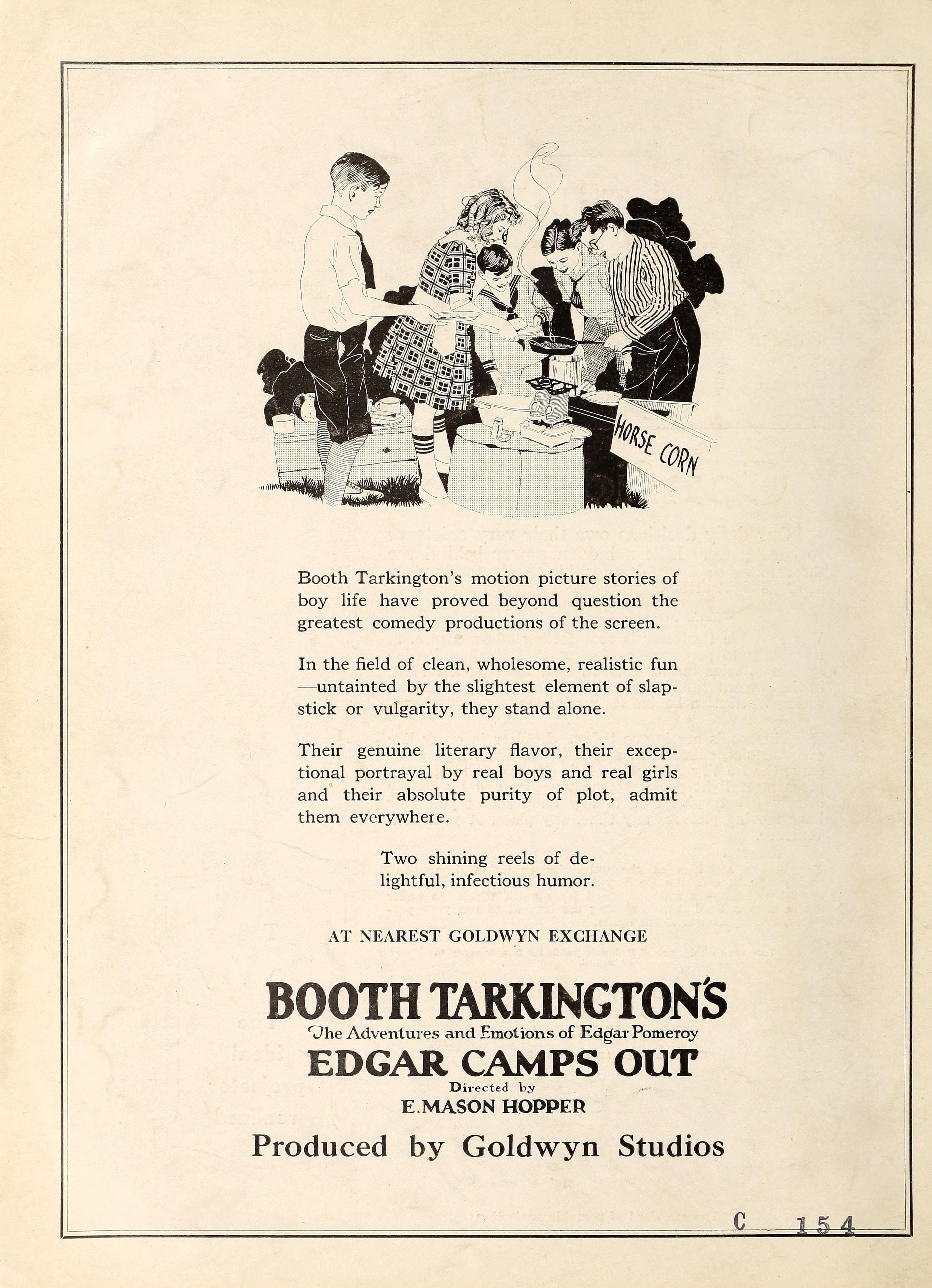 Edgar Camps Out poster – Cult Cinema