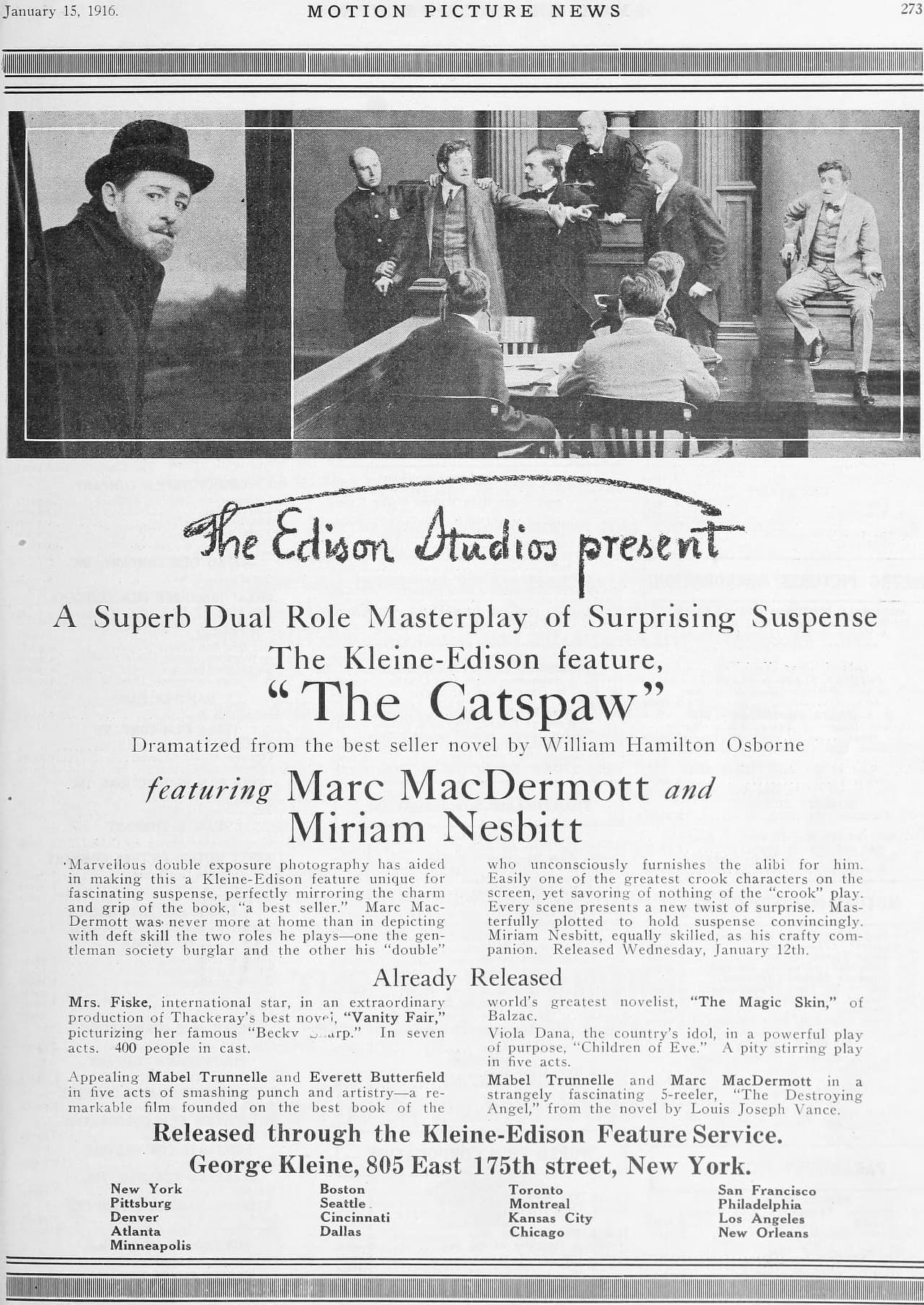 The Catspaw poster