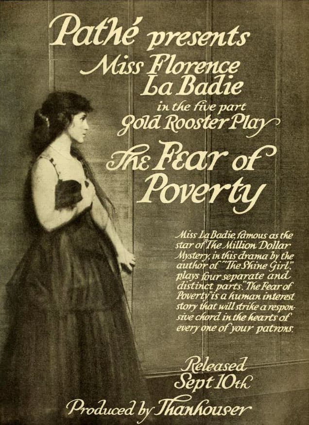 The Fear of Poverty poster – Cult Cinema