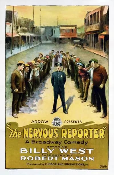 The Nervous Reporter poster – Cult Cinema Archive