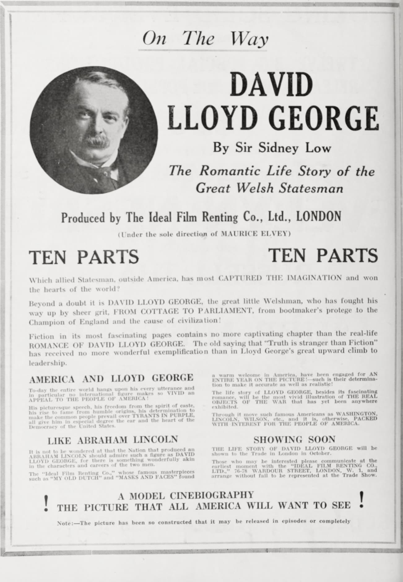 The Life Story of David Lloyd George