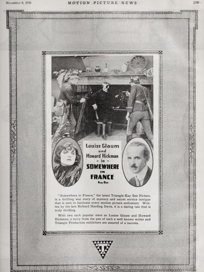 Somewhere in France poster