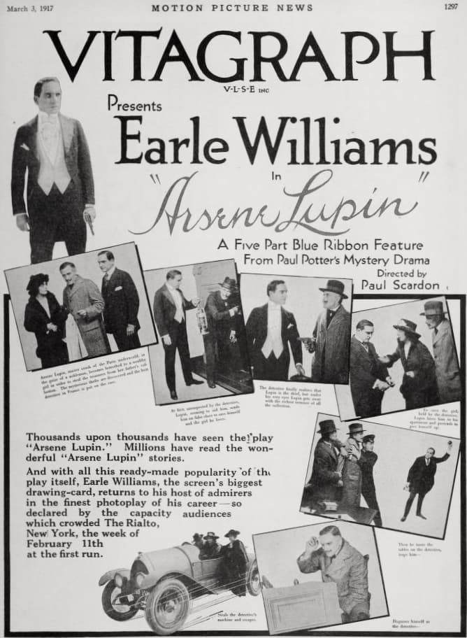 Arsene Lupin poster