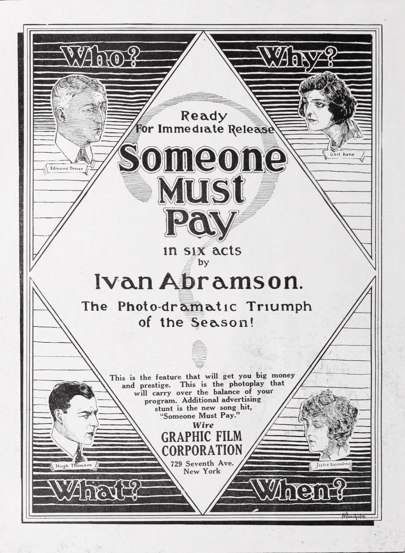 Someone Must Pay poster