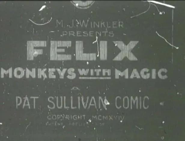Felix Monkeys with Magic (1925) film backdrop