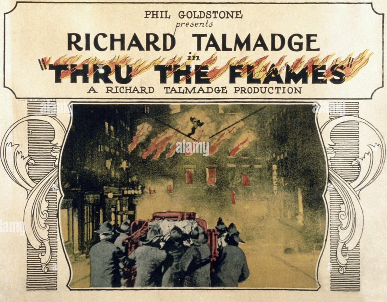 Thru the Flames poster