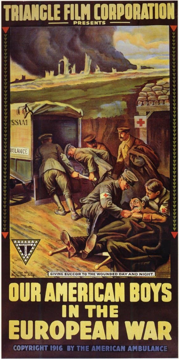 Our American Boys in the European War (1916) film backdrop
