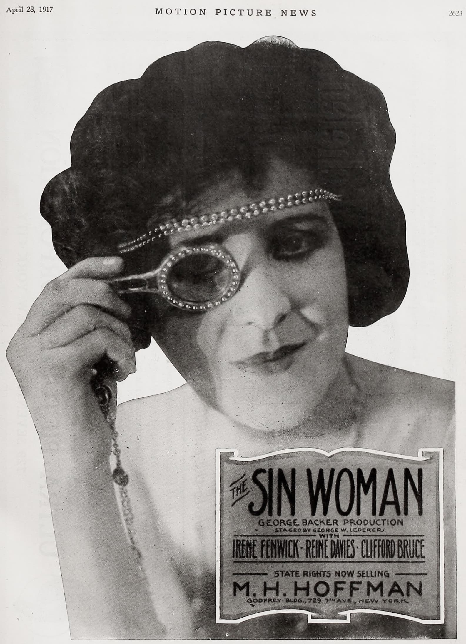 The Sin Woman (1917) film backdrop