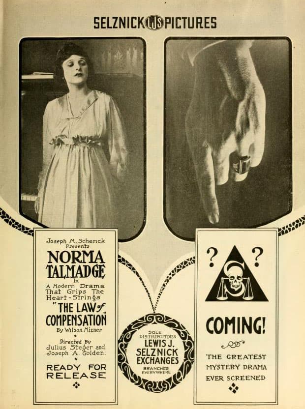 The Law of Compensation (1917) film backdrop
