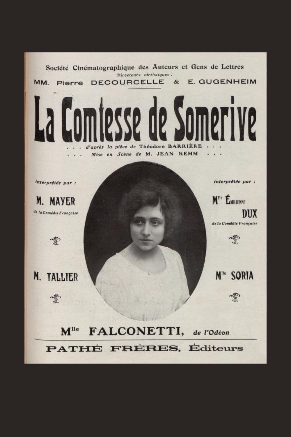 La comtesse de Somerive poster – Cult Cinema