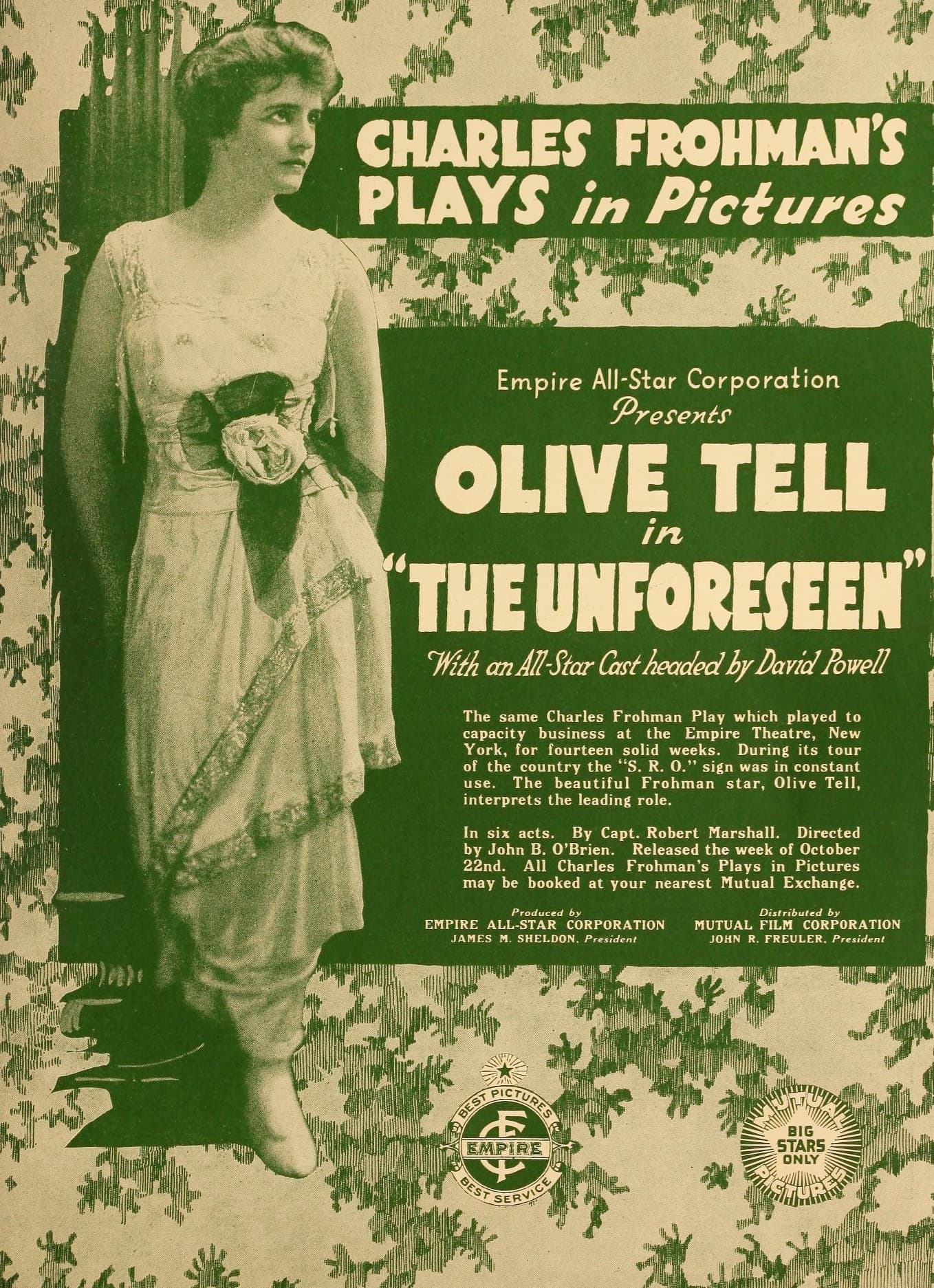 The Unforseen poster – Cult Cinema