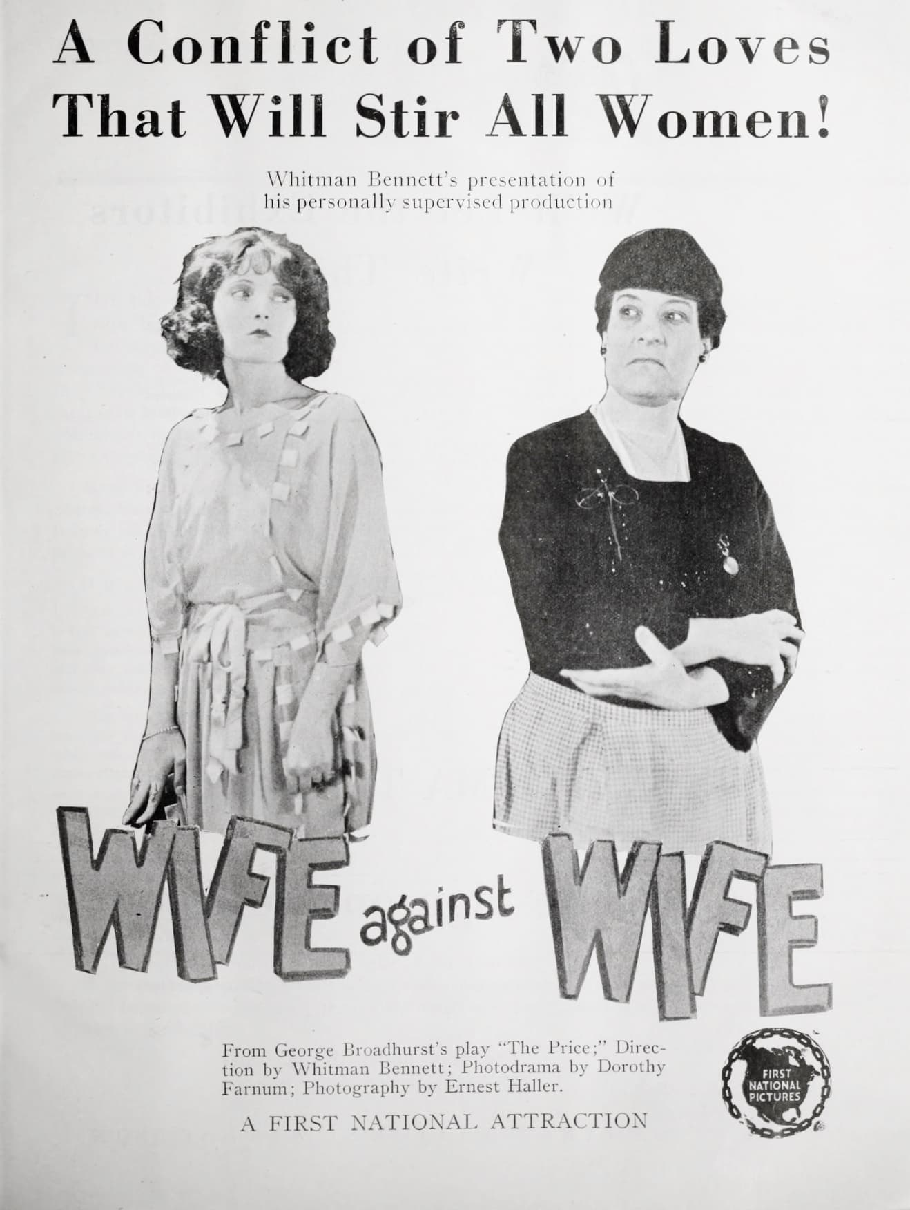 Wife Against Wife poster – Cult Cinema