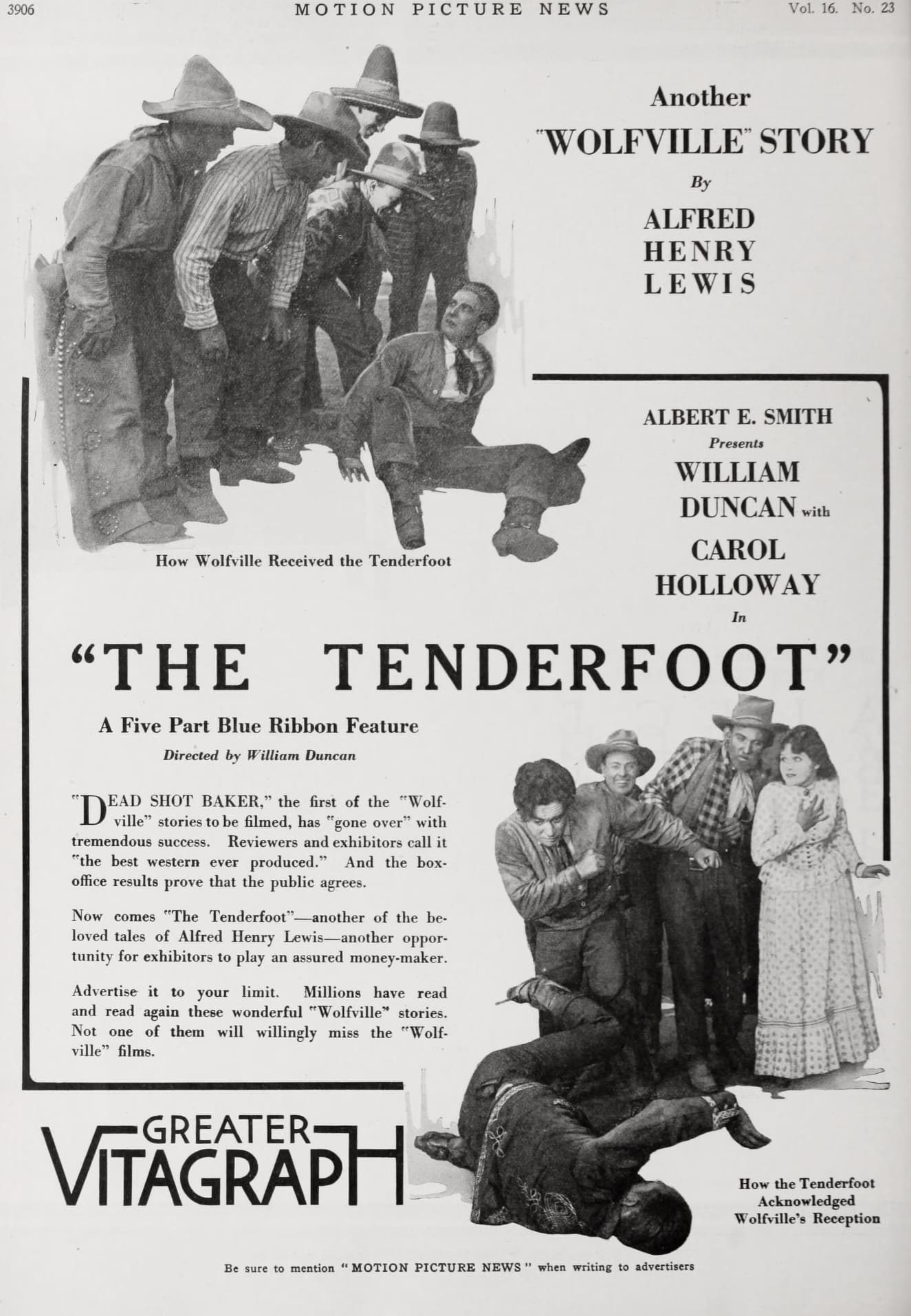 The Tenderfoot poster – Cult Cinema