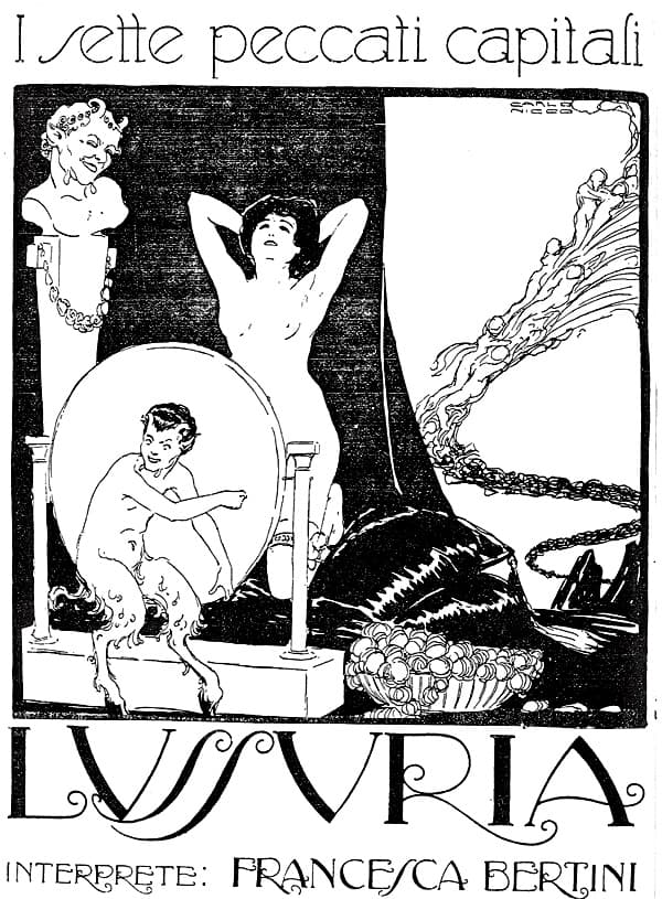 La lussuria (1919) film backdrop