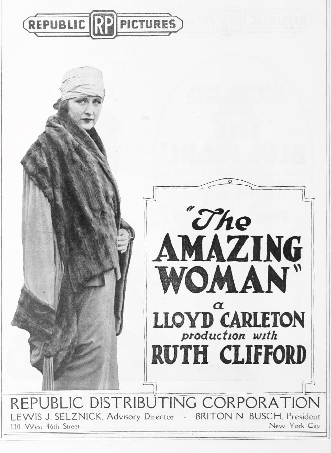 The Amazing Woman (1920) film backdrop