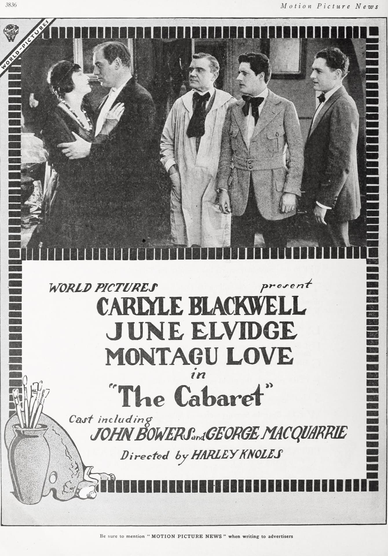 The Cabaret poster