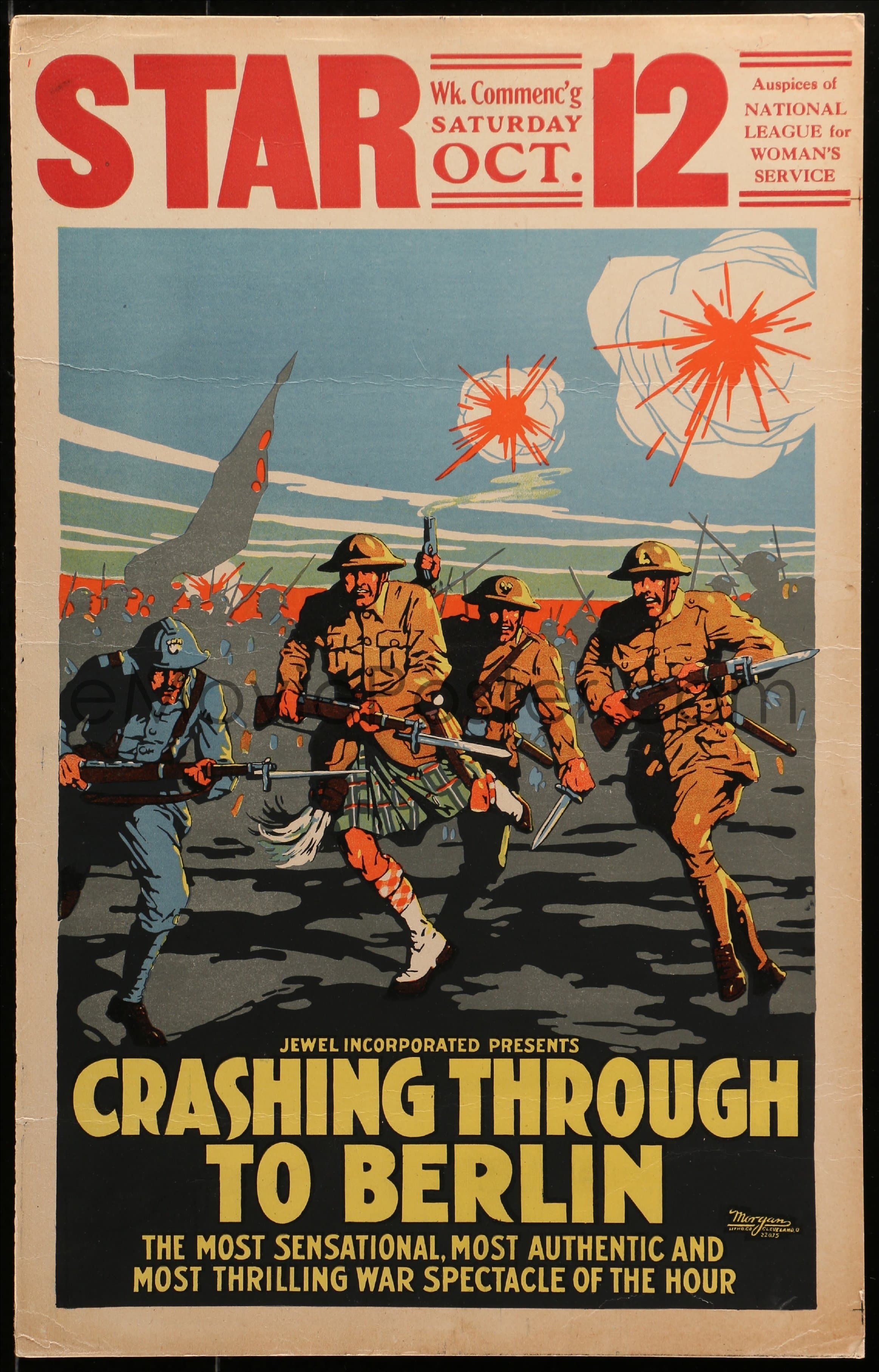 Crashing Through to Berlin poster – Cult Cinema