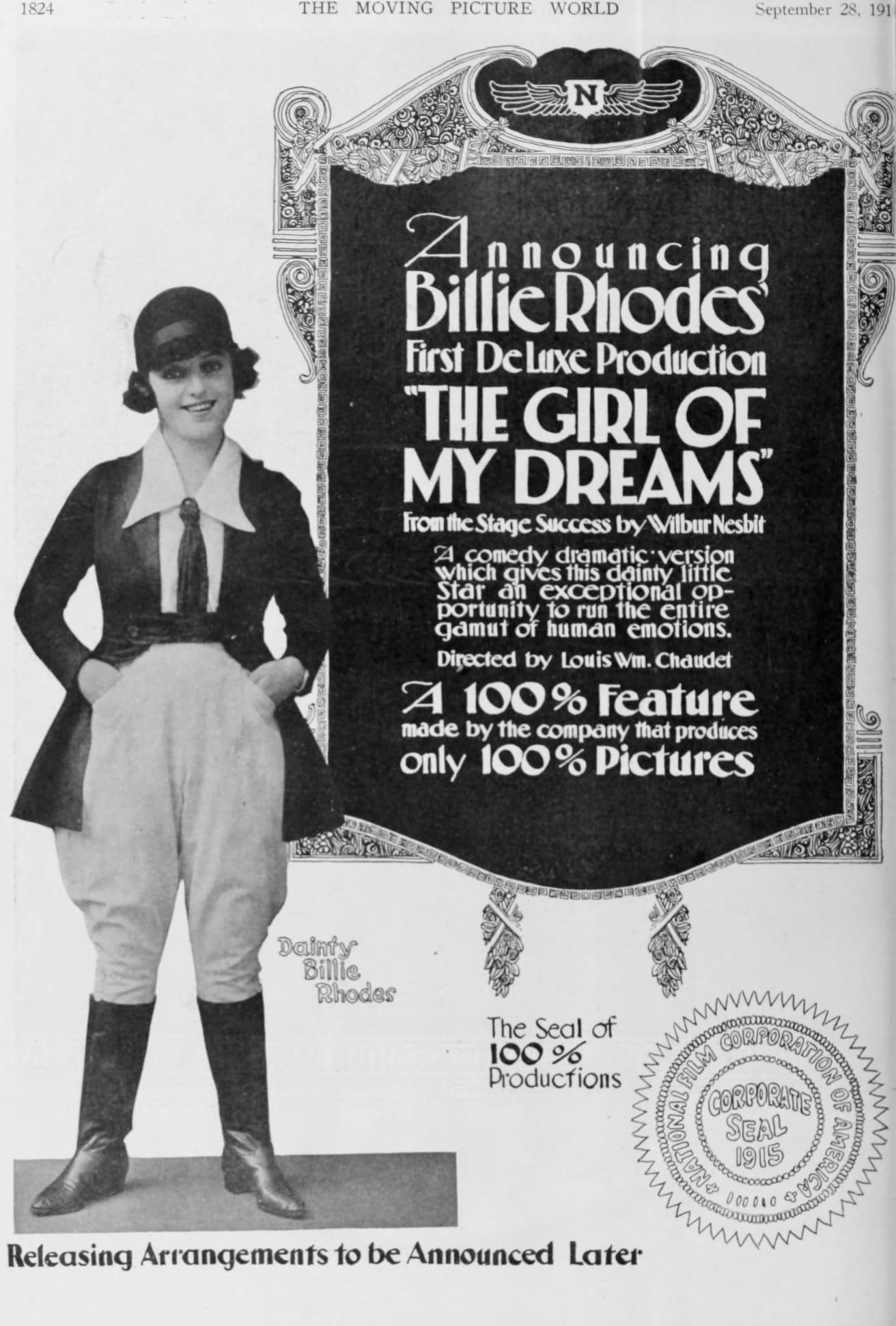 The Girl of My Dreams poster