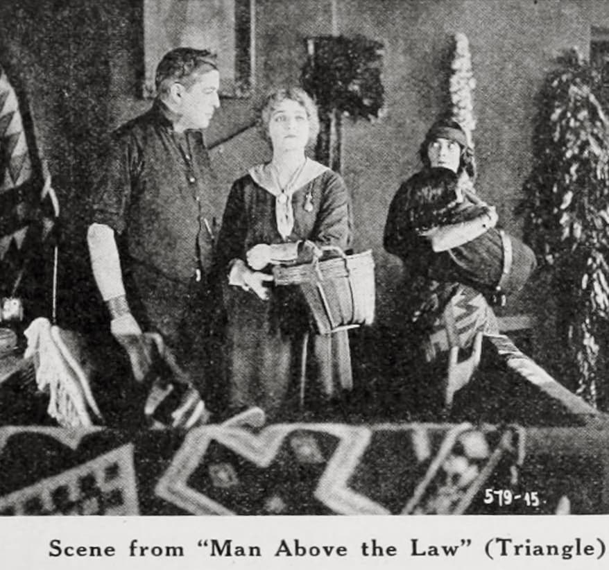 The Man Above the Law poster