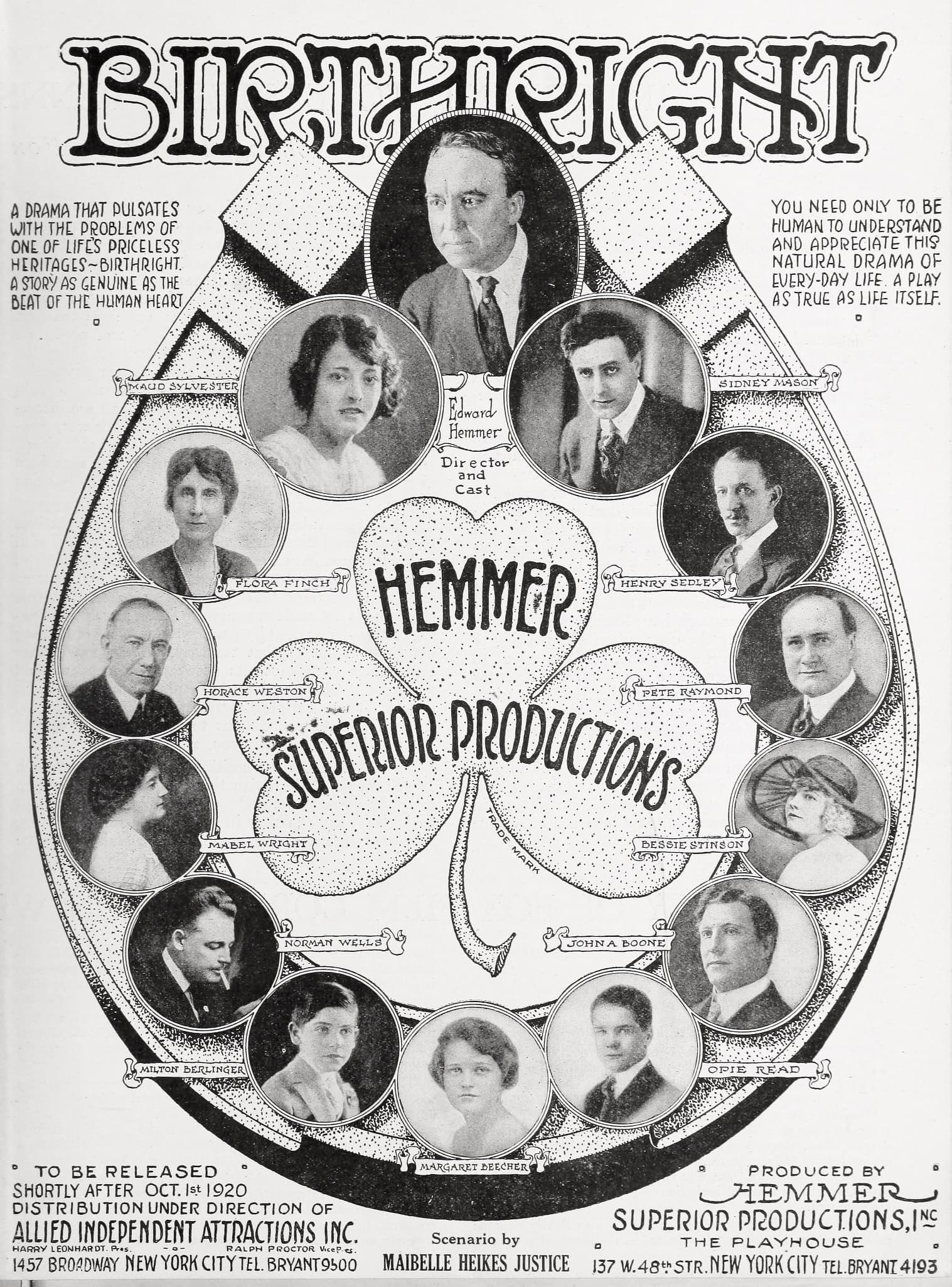 Birthright poster – Cult Cinema