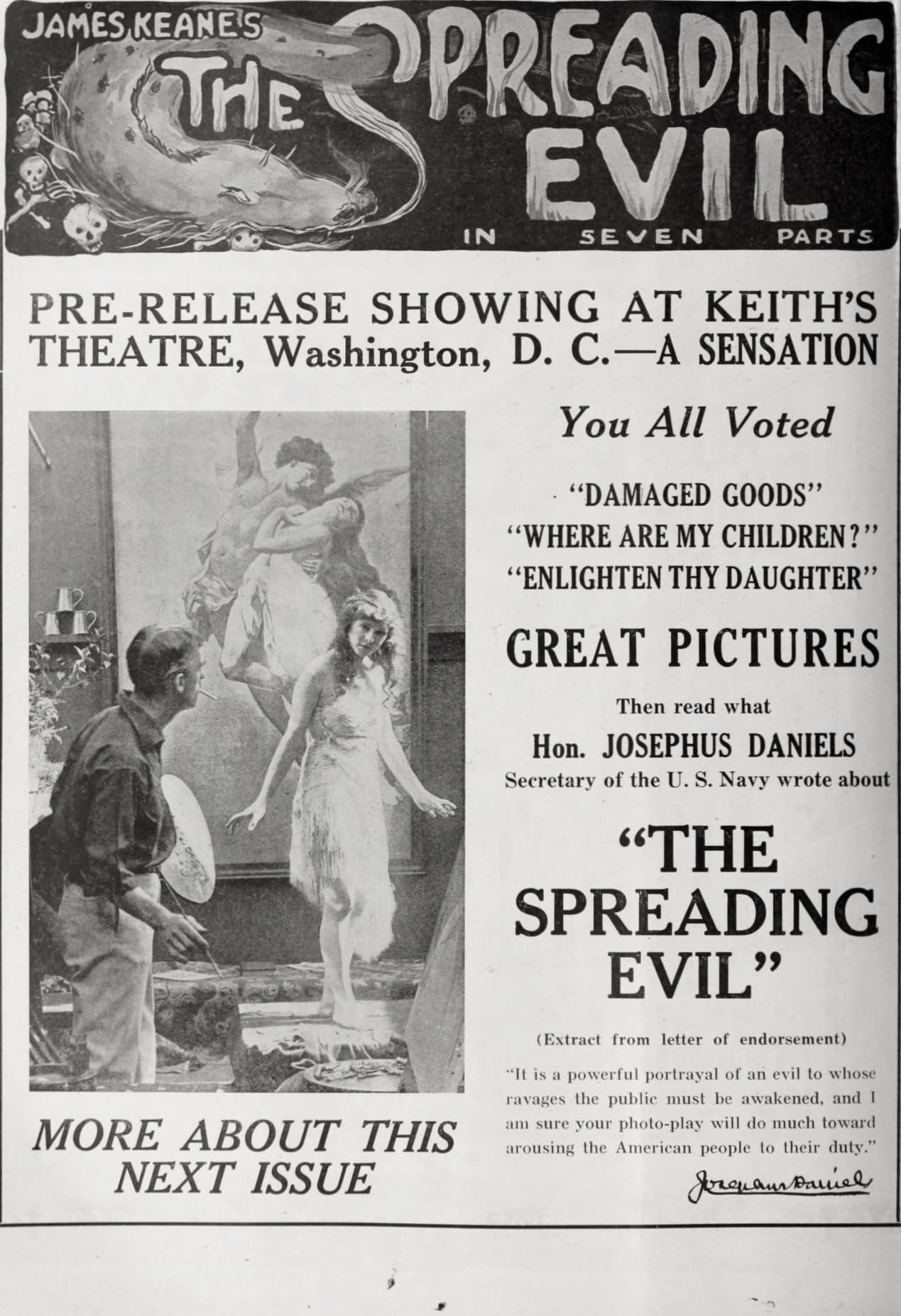 The Spreading Evil poster