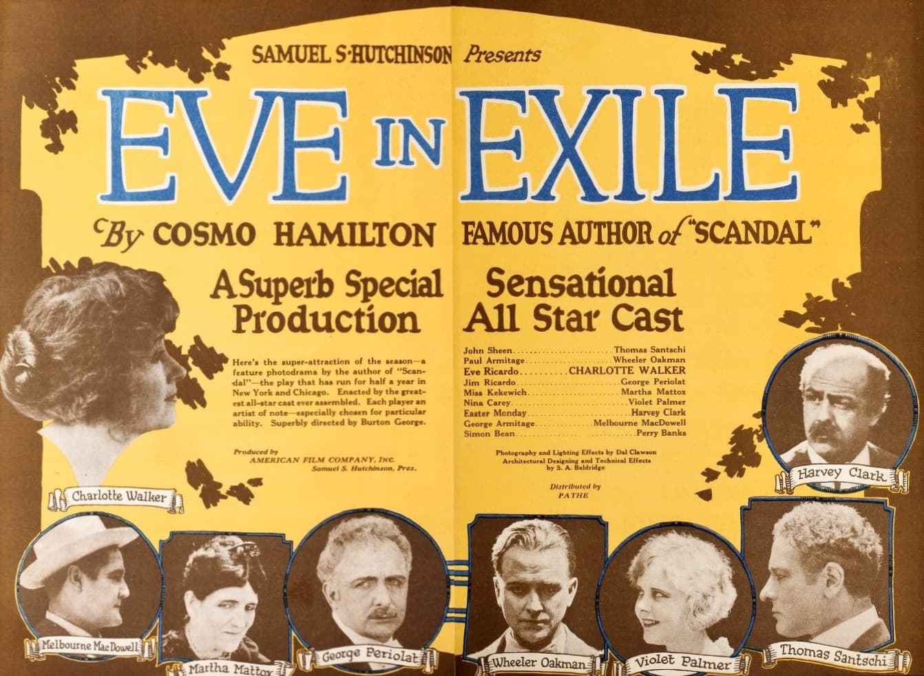 Eve in Exile poster
