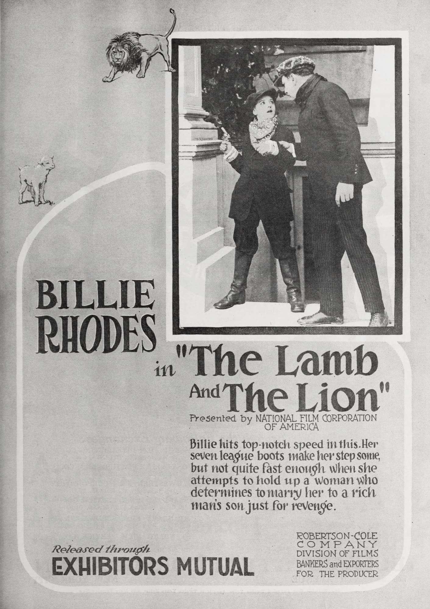 The Lamb and the Lion poster