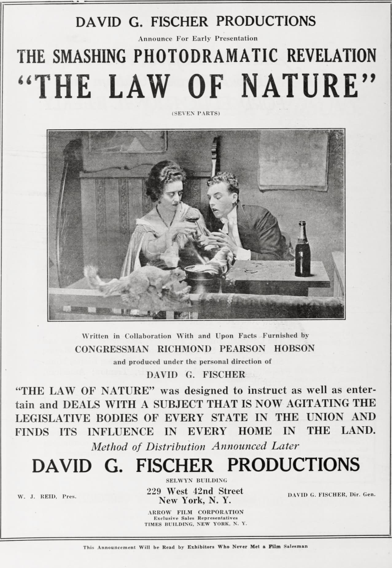 The Law of Nature poster – Cult Cinema