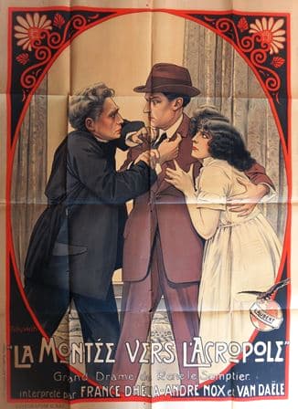 La montée vers l'Acropole